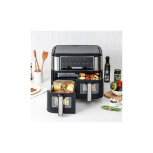 듀얼 스텐 에어프라이어 반반에어프라이어 JK