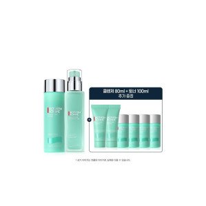 (신세계강남점)특별 아쿠아파워 2step 세트 (토너+로션) (+토너 100ml 클렌저 80ml)